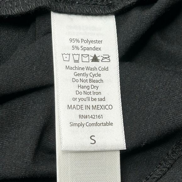 NEW Lularoe T Shirt Top Women Sm Runs Large Black White Medical Theme Comfy - Picture 5 of 7